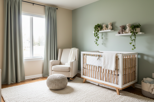 Comment aménager une chambre de bébé sûre sans sacrifier le style