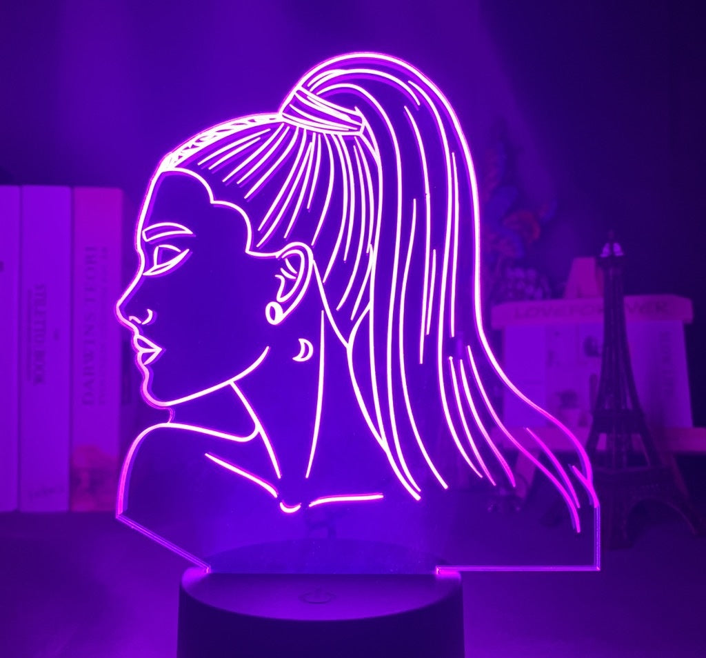 Acrylic 3D Small Night Lamp LED Remote Control Lamp