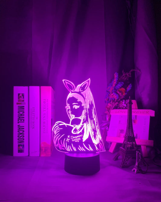 Acrylic 3D Small Night Lamp LED Remote Control Lamp