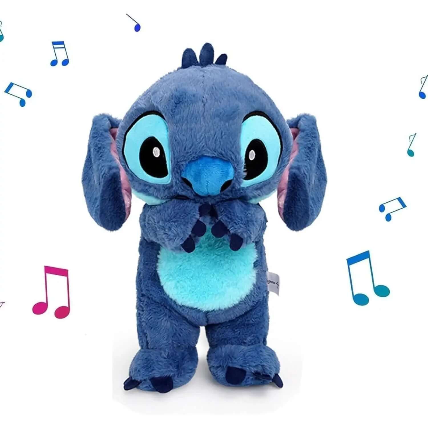  Peluche Stitch qui respire avec berceuse apaisante