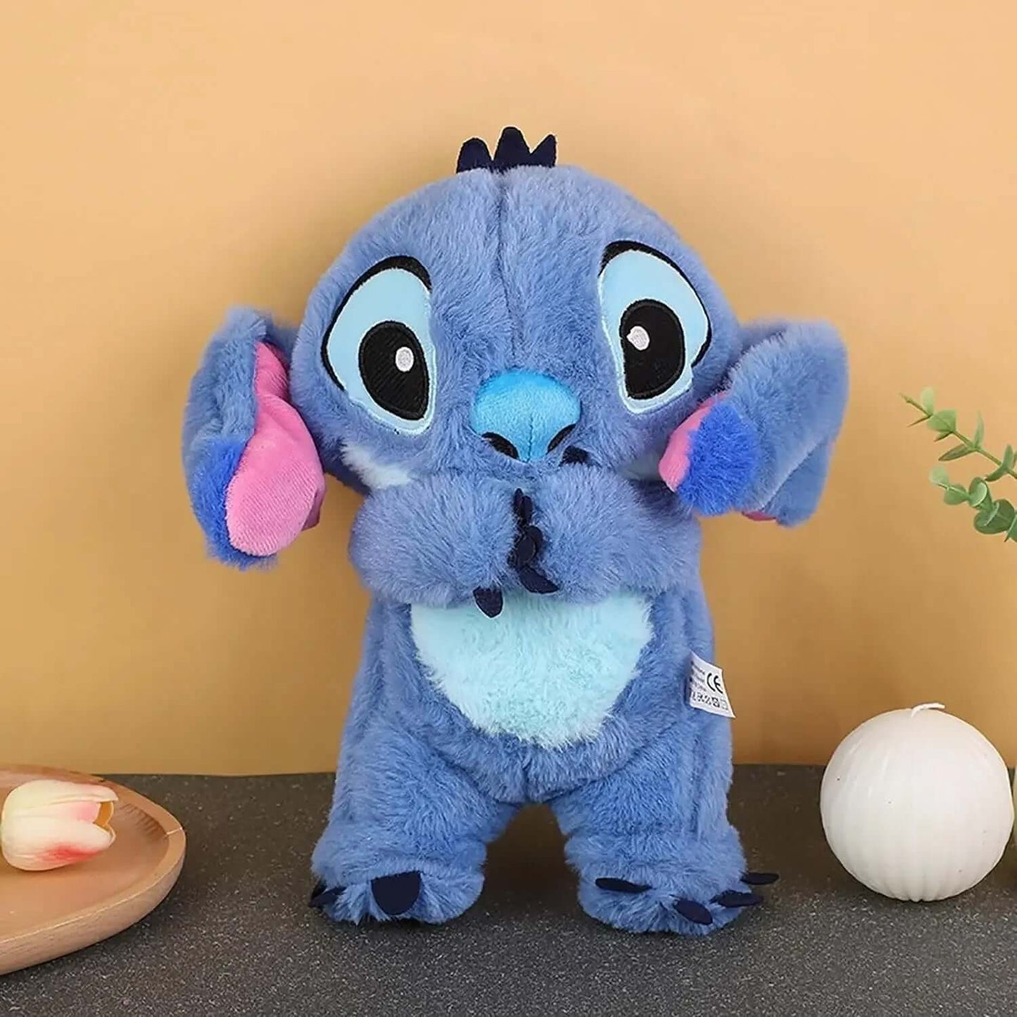  Peluche Stitch qui respire avec berceuse apaisante