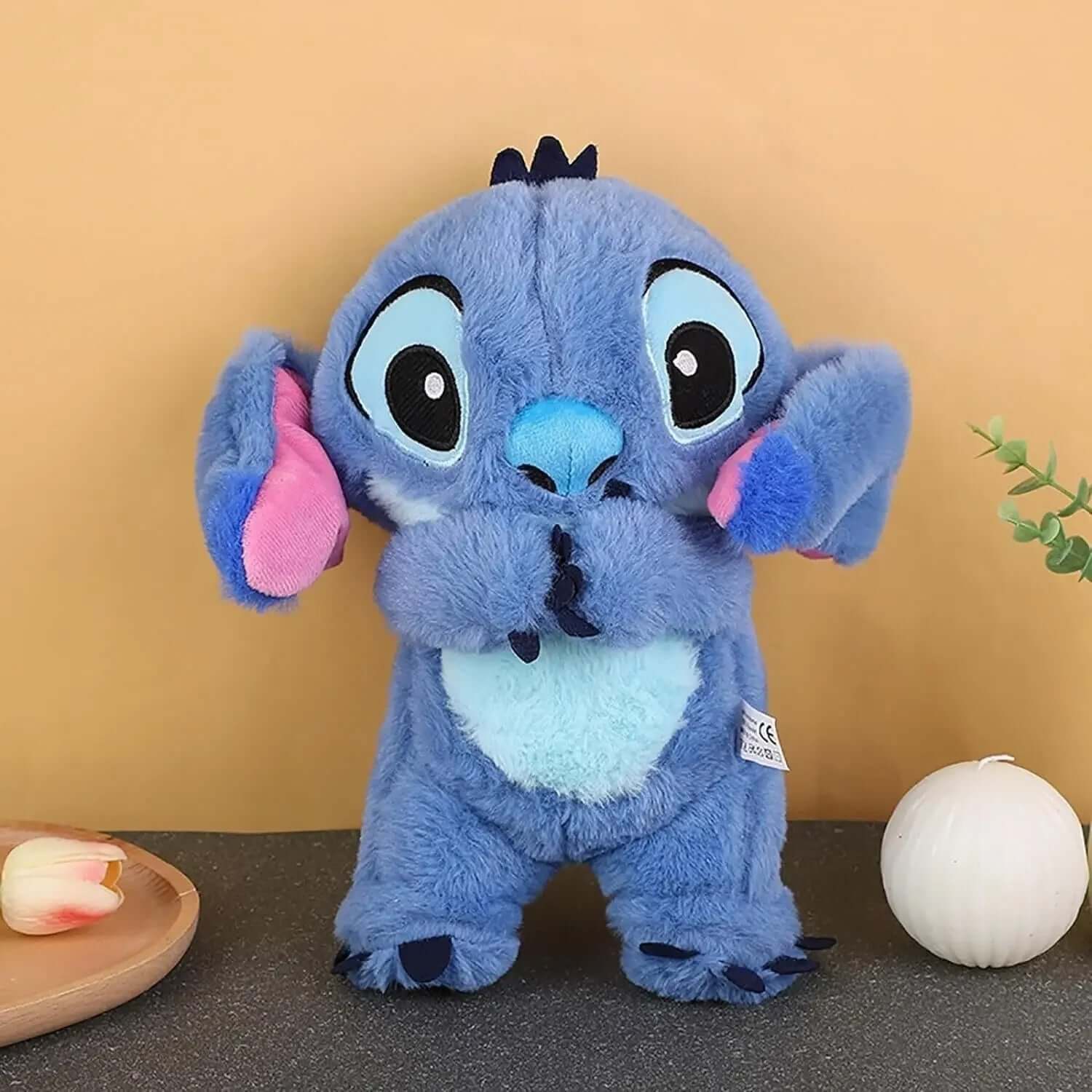  Peluche Stitch qui respire avec berceuse apaisante