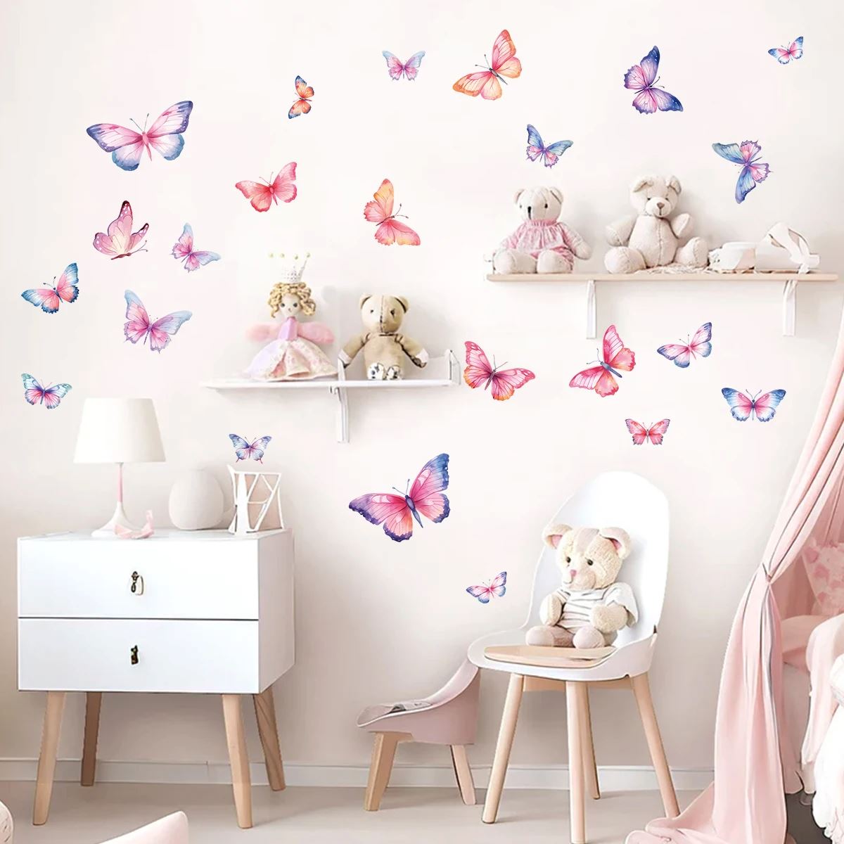 Décoration Murale - ButterfliesSticker™- MultiColore